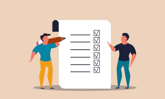 Graphic Of Checklist