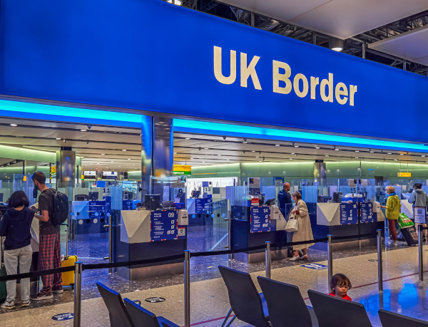 Restoring Order and Control in UK Immigration Blog article and photo is of UK Airport border